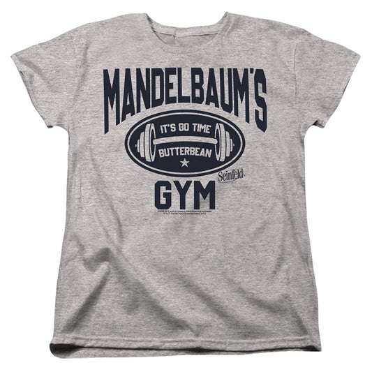 SEINFELD : MADELBAUM'S GYM WOMENS SHORT SLEEVE Athletic Heather MD