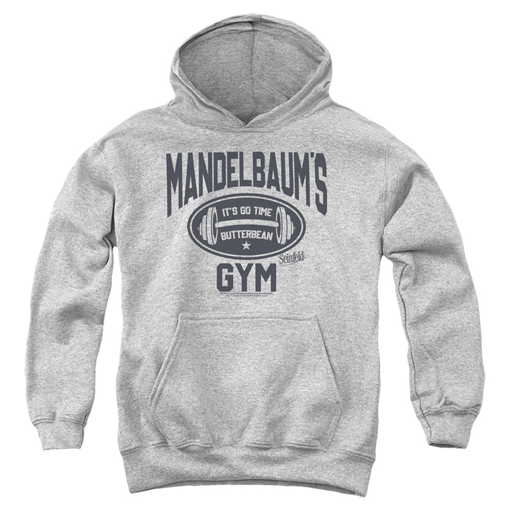 SEINFELD : MADELBAUM'S GYM YOUTH PULL OVER HOODIE Athletic Heather LG