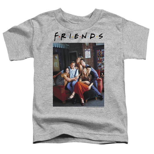 FRIENDS : CHARACTERS 1 S\S TODDLER TEE Athletic Heather MD (3T)