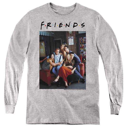 FRIENDS : CHARACTERS 1 L\S YOUTH Athletic Heather XL