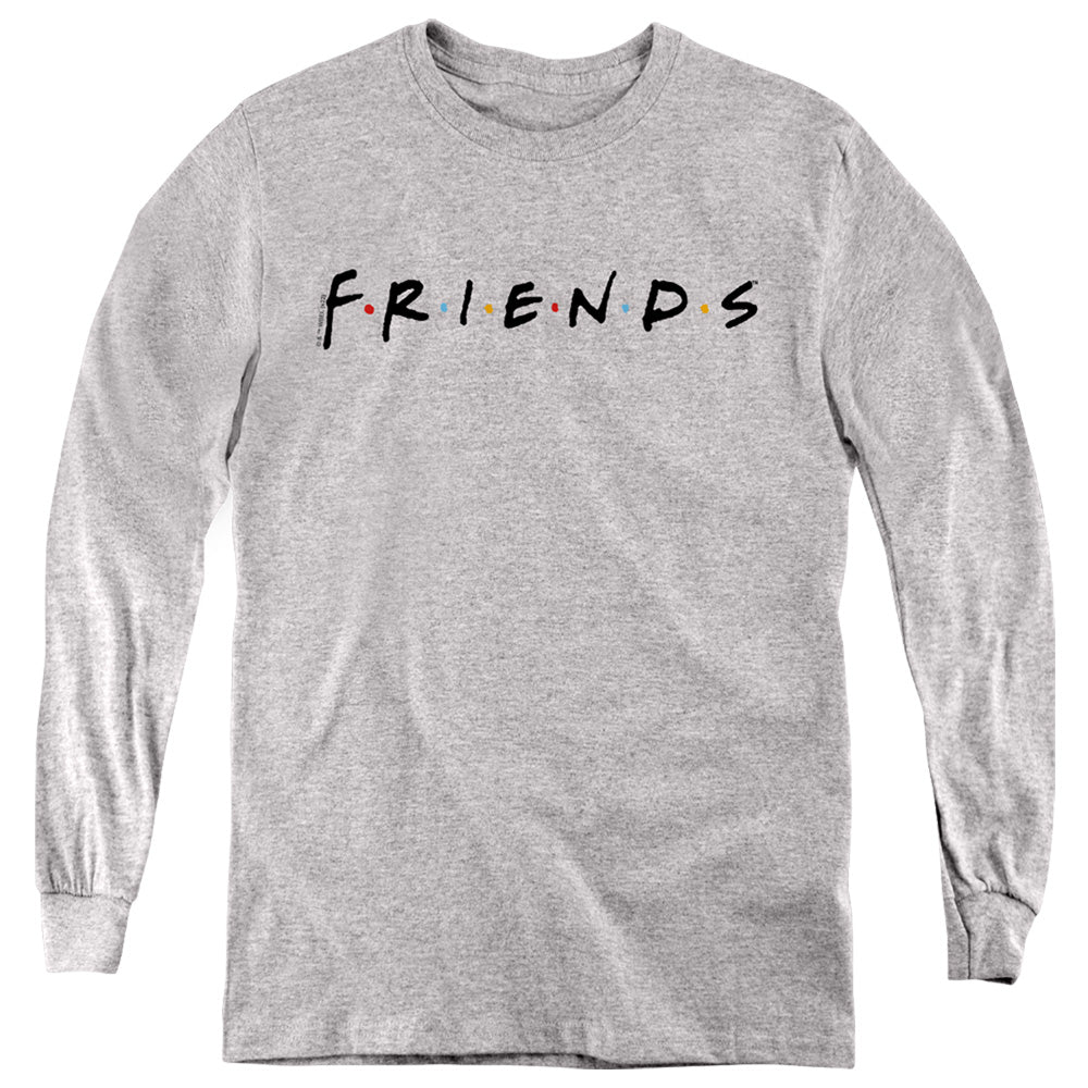 FRIENDS : TITLES L\S YOUTH Athletic Heather XL