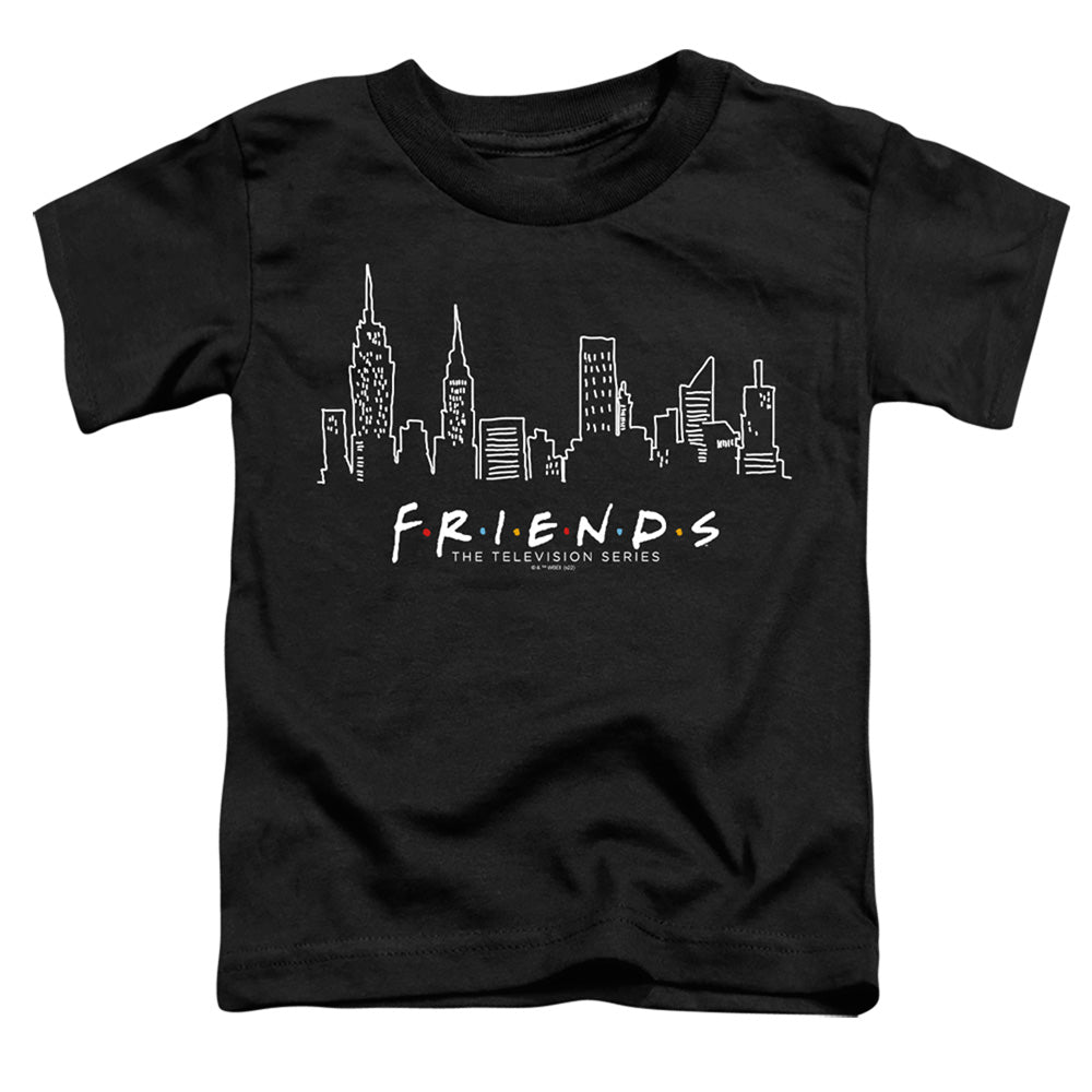 FRIENDS : LIGHT S\S TODDLER TEE Black LG (4T)