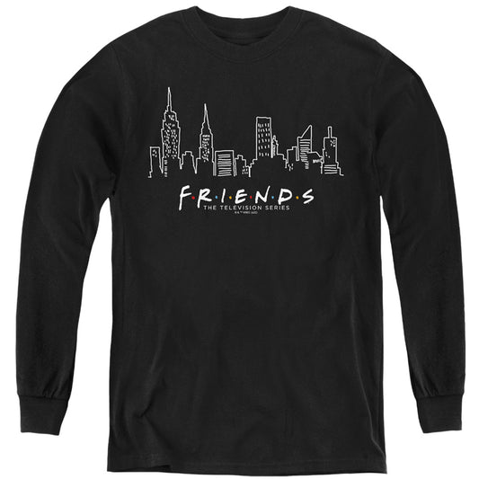 FRIENDS : LIGHT L\S YOUTH Black XL