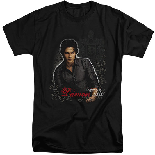 VAMPIRE DIARIES : DAMON S\S ADULT TALL BLACK 2X