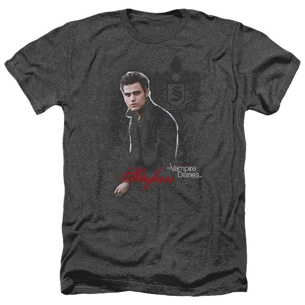 VAMPIRE DIARIES : STEFAN ADULT HEATHER BLACK 2X