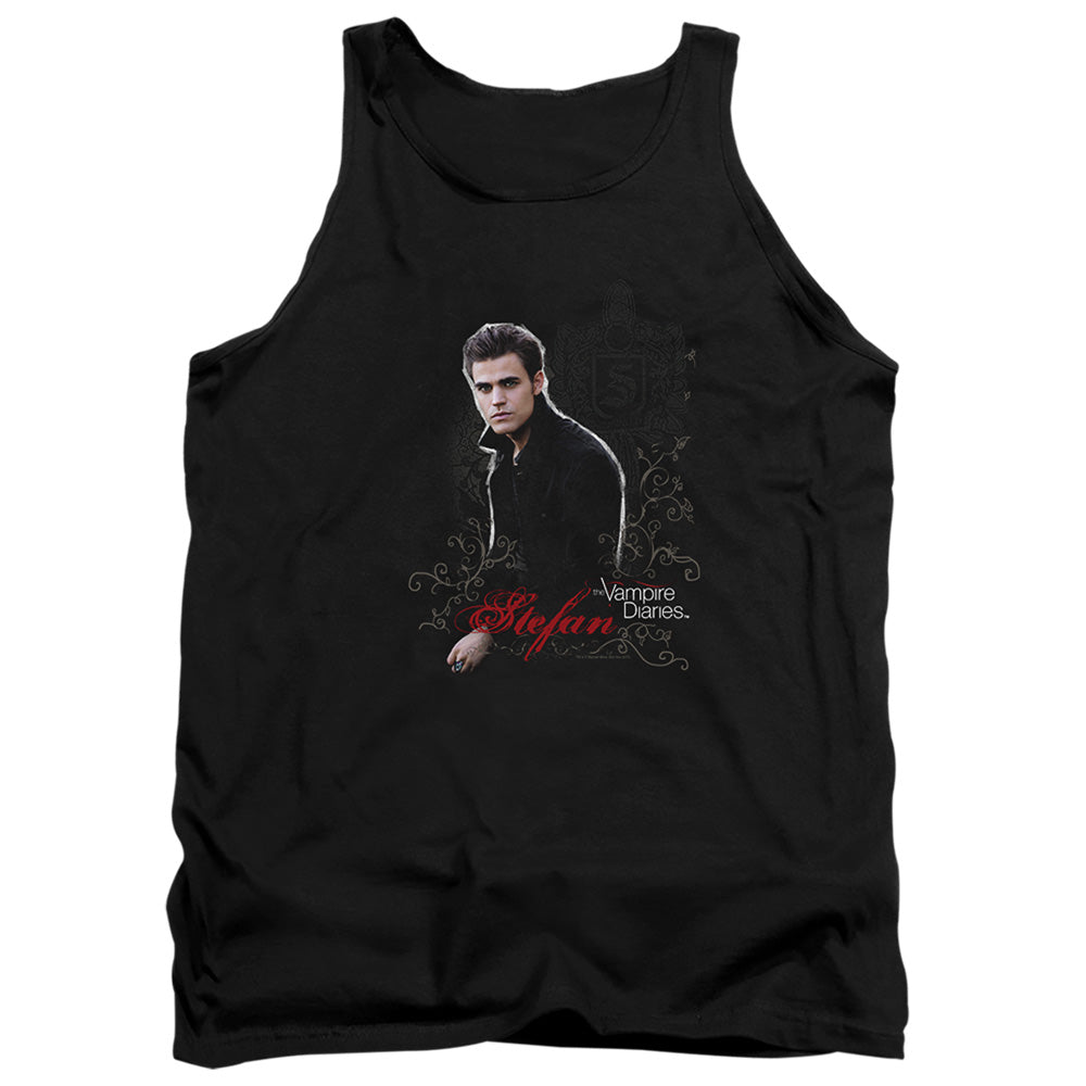 VAMPIRE DIARIES : STEFAN ADULT TANK BLACK 2X