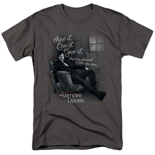 VAMPIRE DIARIES : BE YOURSELF S\S ADULT 18\1 CHARCOAL 4X