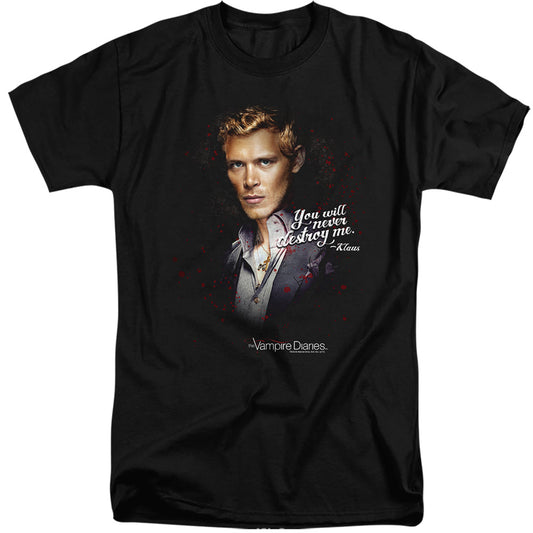 VAMPIRE DIARIES : NEVER DESTROY S\S ADULT TALL BLACK 2X