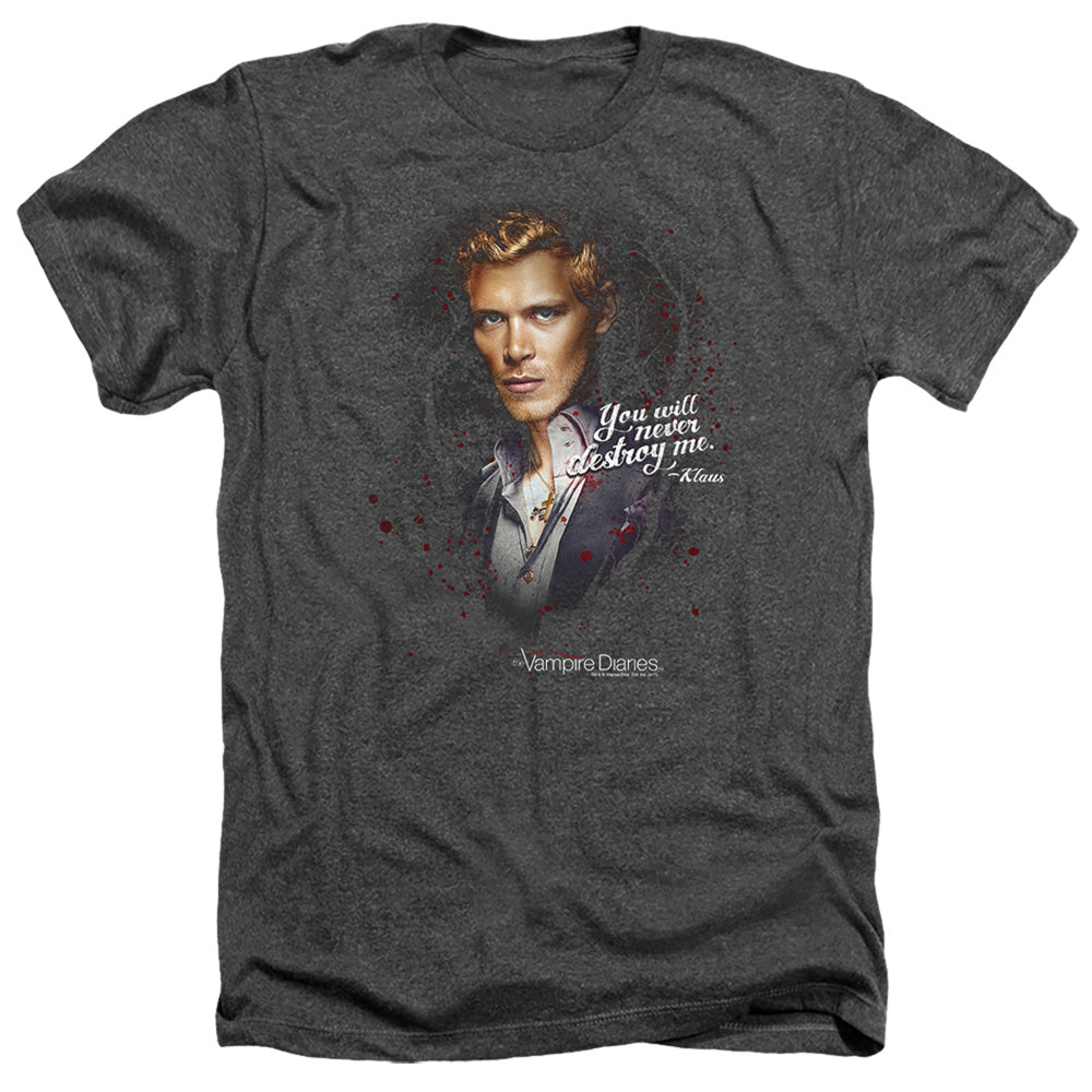 VAMPIRE DIARIES : NEVER DESTROY ADULT HEATHER BLACK XL