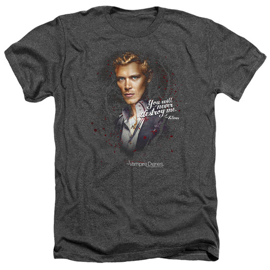 VAMPIRE DIARIES : NEVER DESTROY ADULT HEATHER BLACK XL