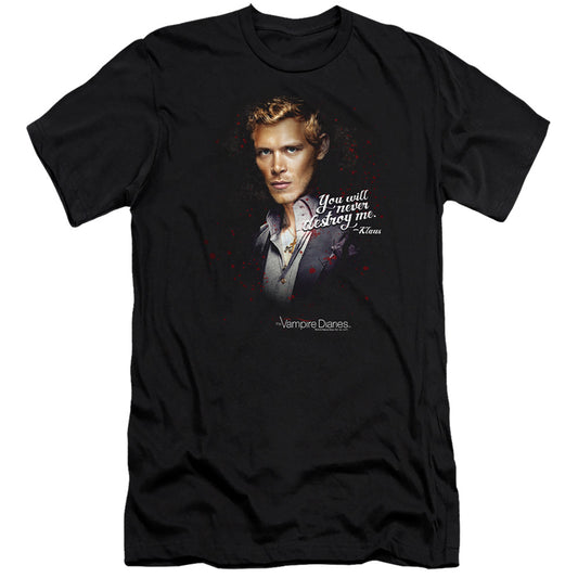 VAMPIRE DIARIES : NEVER DESTROY PREMIUM CANVAS ADULT SLIM FIT 30\1 BLACK SM