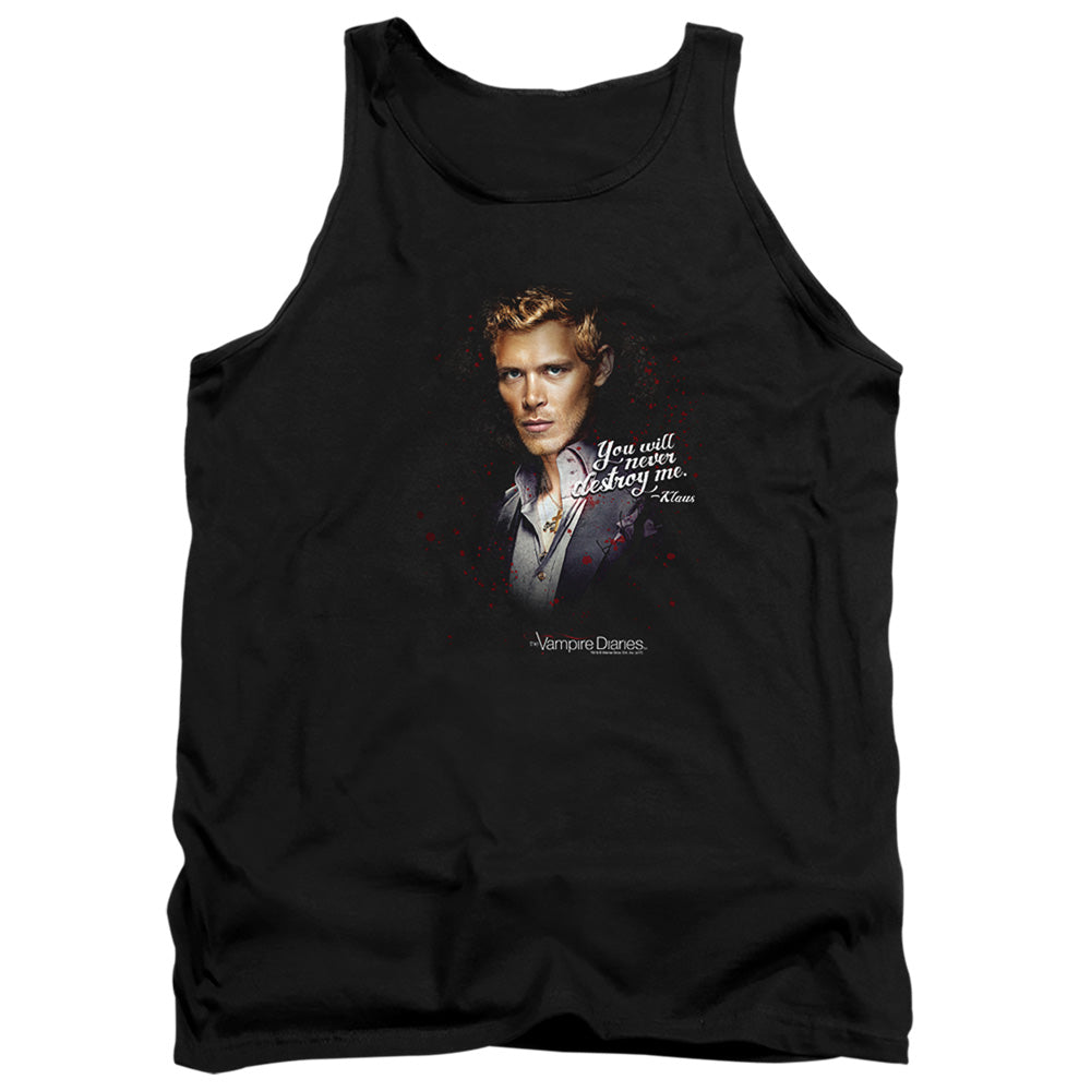 VAMPIRE DIARIES : NEVER DESTROY ADULT TANK BLACK 2X