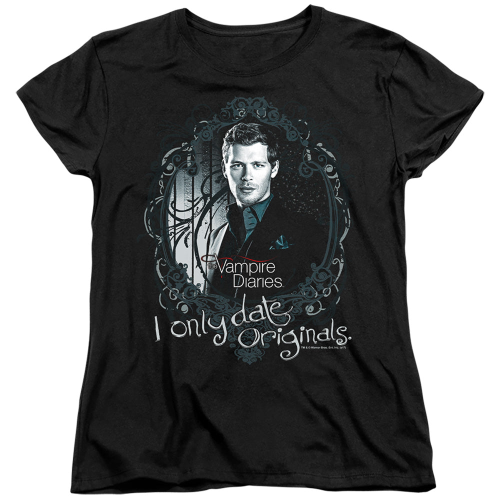 VAMPIRE DIARIES : ORIGINALS S\S WOMENS TEE BLACK 2X