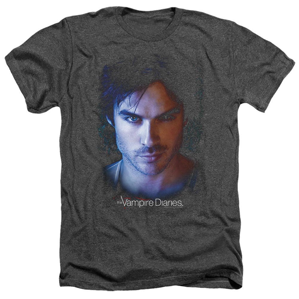 VAMPIRE DIARIES : DAMON ADULT HEATHER BLACK LG