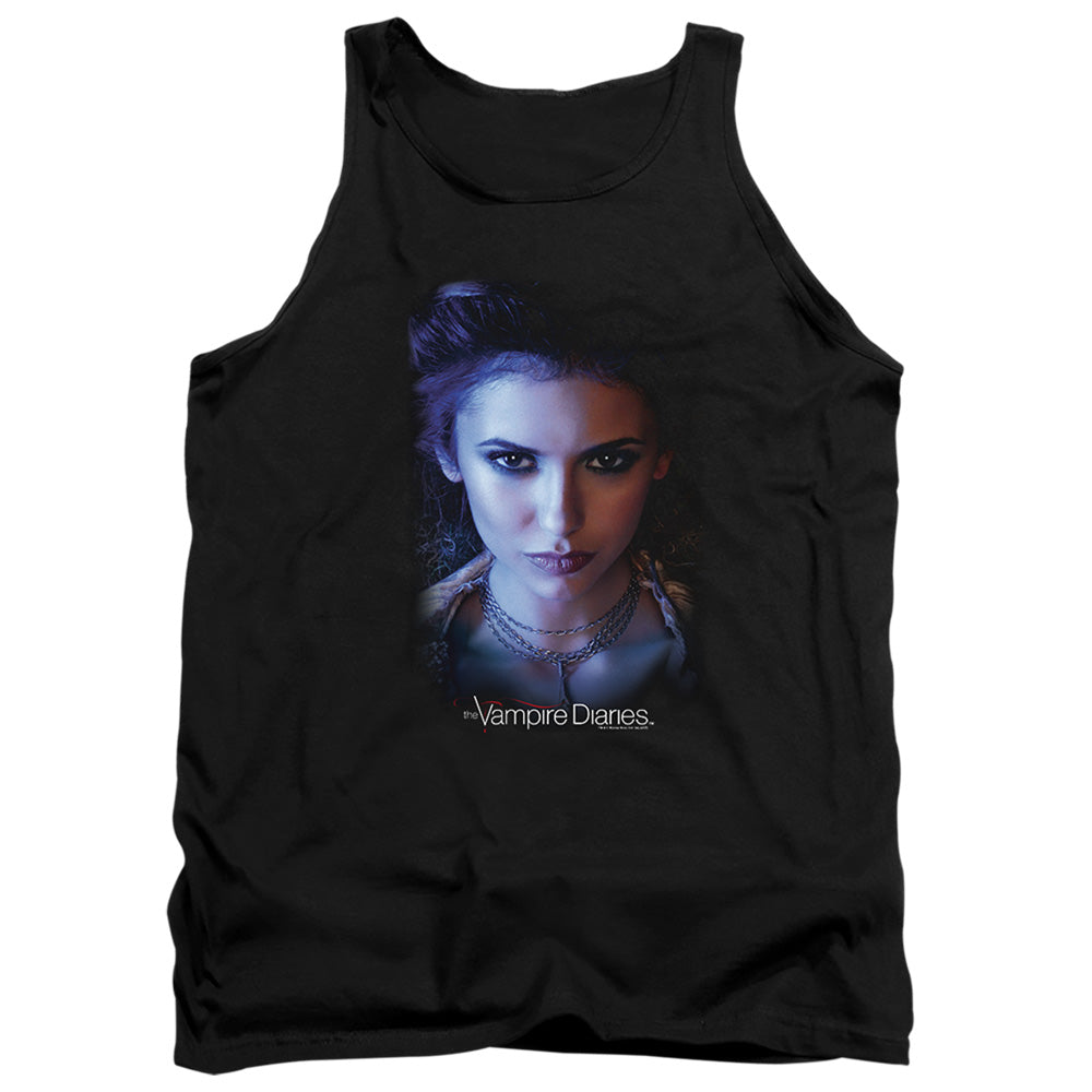 VAMPIRE DIARIES : ELENA ADULT TANK BLACK 2X