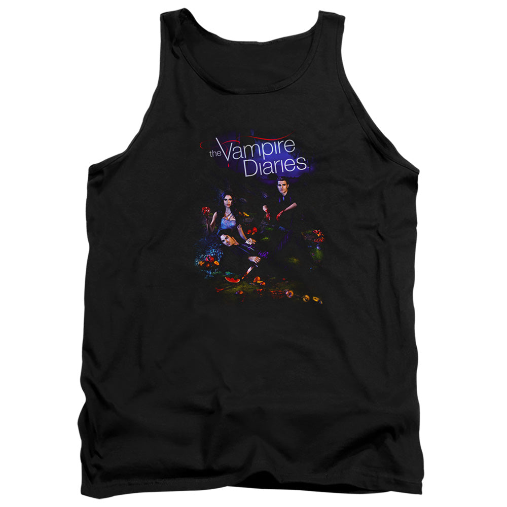 VAMPIRE DIARIES : TEMPTED ADULT TANK Black SM