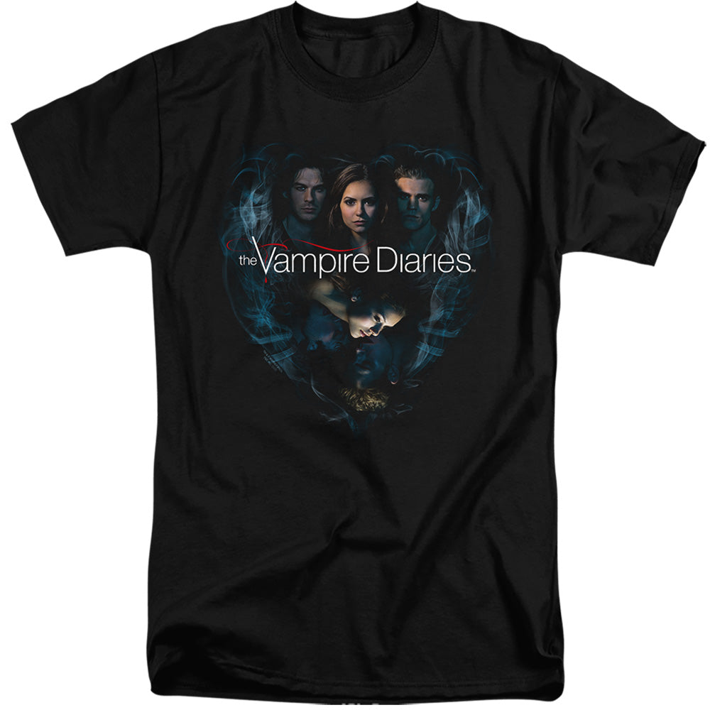 VAMPIRE DIARIES : HEART'S DESIRE S\S ADULT TALL BLACK XL