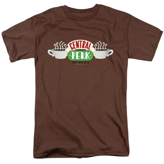 FRIENDS : CENTRAL PERK LOGO S\S ADULT 18\1 COFFEE 2X