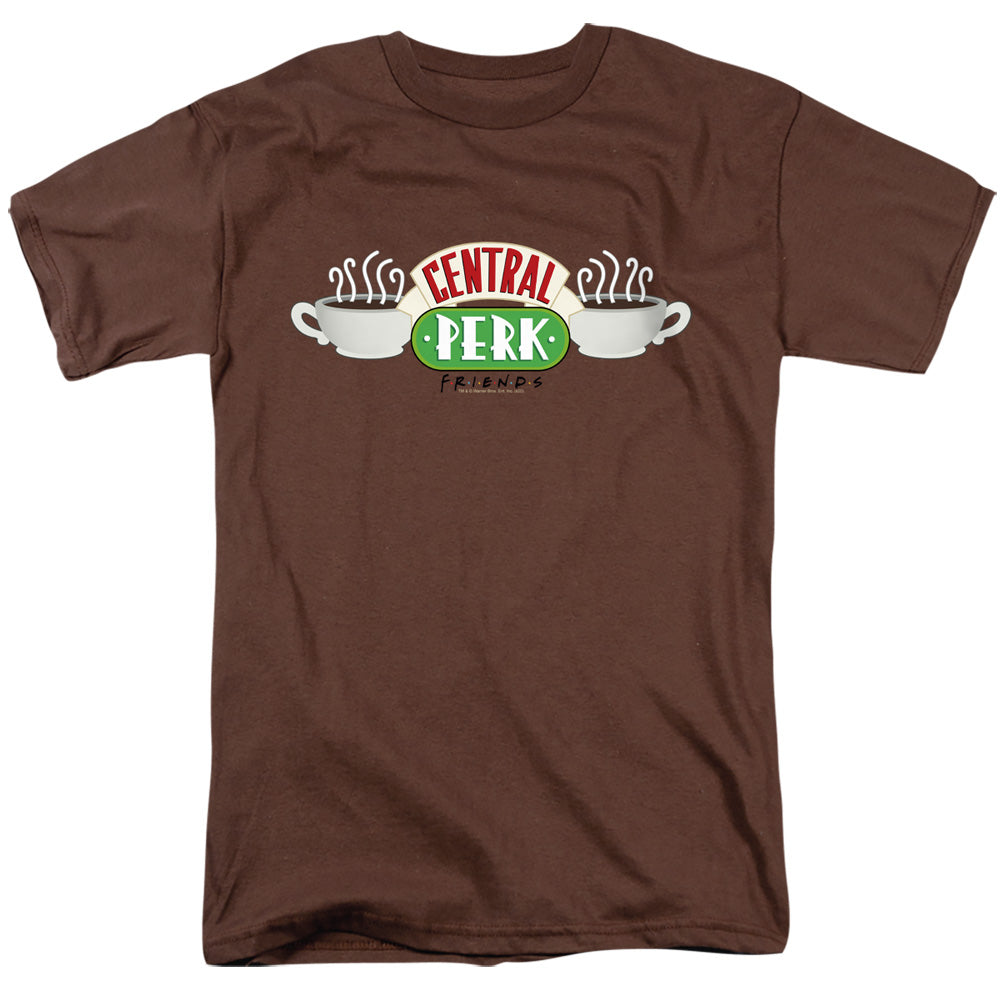 FRIENDS : CENTRAL PERK LOGO S\S ADULT 18\1 COFFEE MD