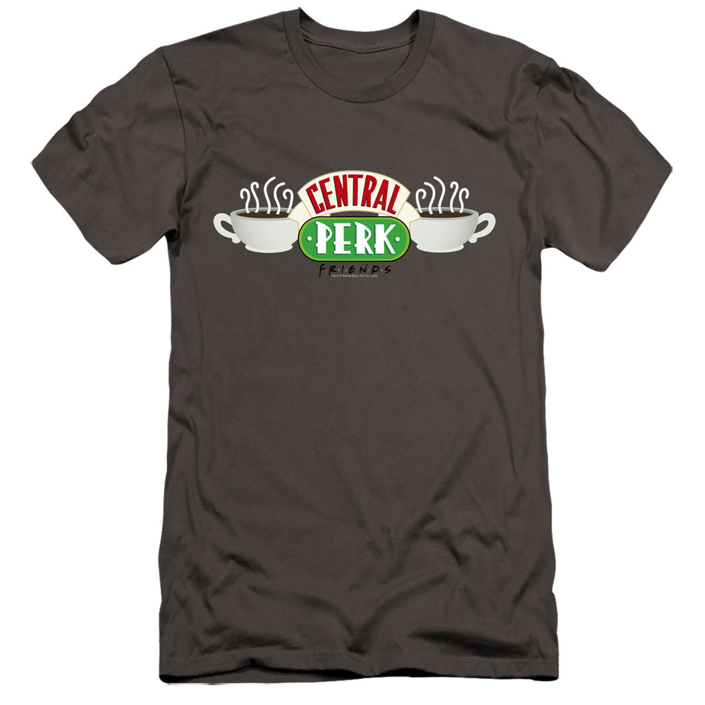 FRIENDS : CENTRAL PERK LOGO PREMIUM CANVAS ADULT SLIM FIT 30\1 CHARCOAL 2X