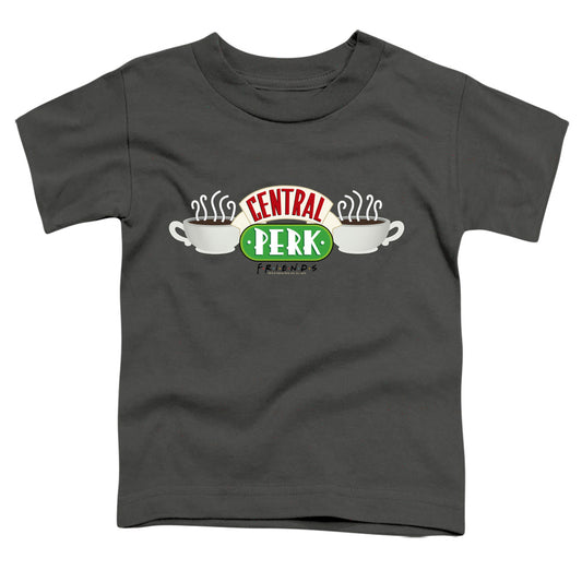 FRIENDS : CENTRAL PERK LOGO TODDLER SHORT SLEEVE Charcoal XL (5T)