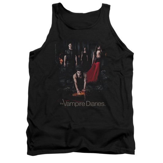 VAMPIRE DIARIES : FIRE ADULT TANK Black 2X