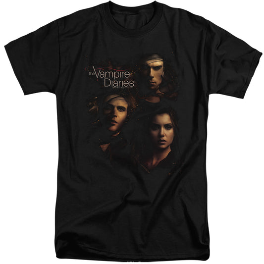 VAMPIRE DIARIES : SMOKEY VEIL S\S ADULT TALL BLACK 2X