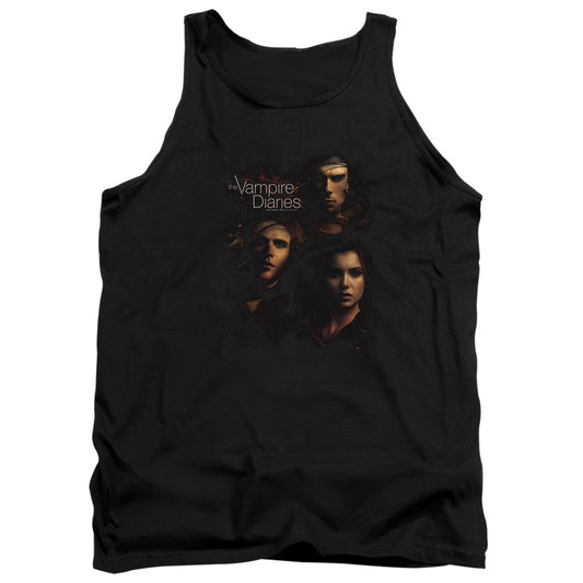 VAMPIRE DIARIES : SMOKEY VEIL ADULT TANK Black 2X