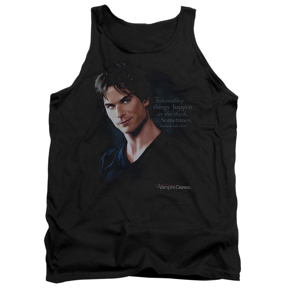 VAMPIRE DIARIES : SOMETIMES ADULT TANK Black 2X