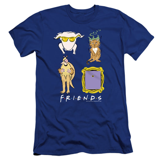 FRIENDS : SYMBOLS PREMIUM CANVAS ADULT SLIM FIT 30\1 ROYAL BLUE MD