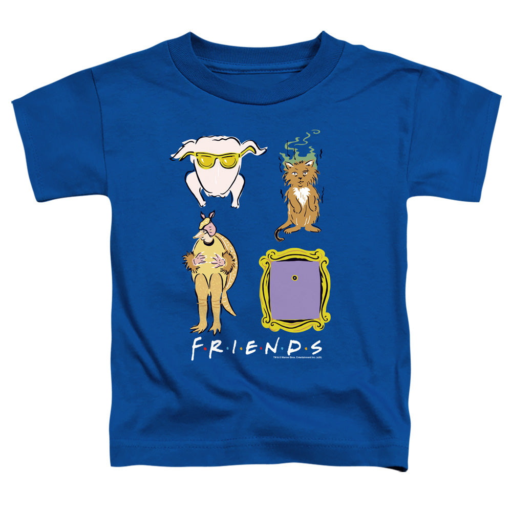 FRIENDS : SYMBOLS S\S TODDLER TEE Royal Blue LG (4T)