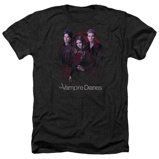 VAMPIRE DIARIES : COMPANY OF THREE ADULT HEATHER BLACK SM