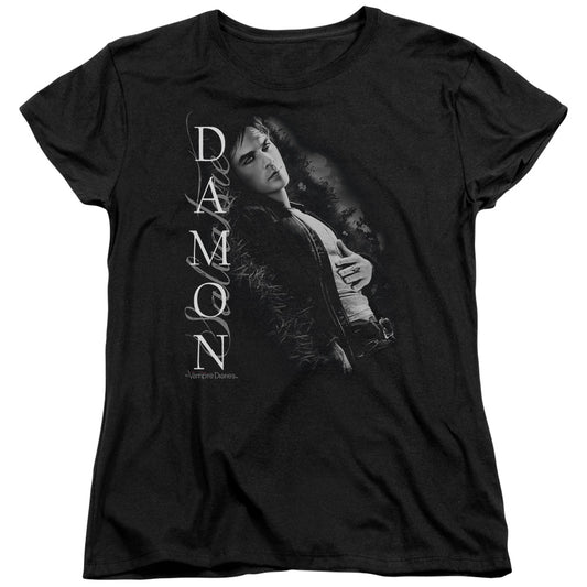 VAMPIRE DIARIES : BESIDES ME S\S WOMENS TEE Black 2X