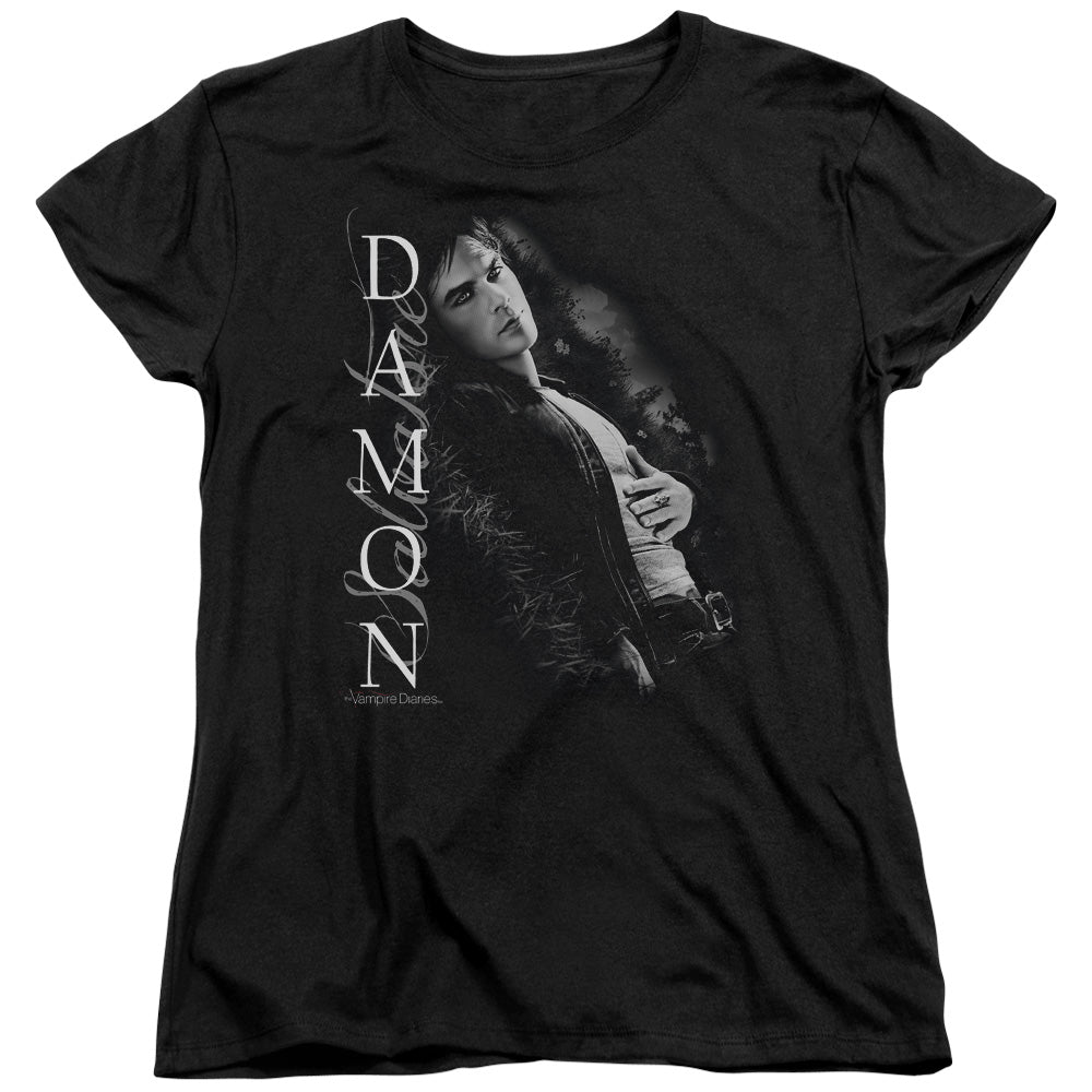 VAMPIRE DIARIES : BESIDES ME S\S WOMENS TEE Black XL