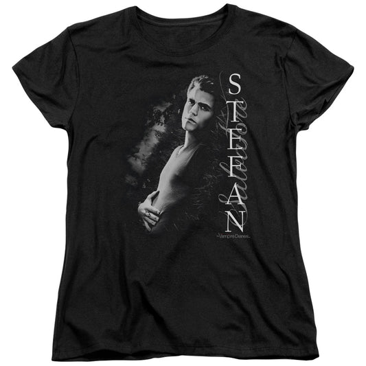 VAMPIRE DIARIES : NEXT TO ME S\S WOMENS TEE Black 2X