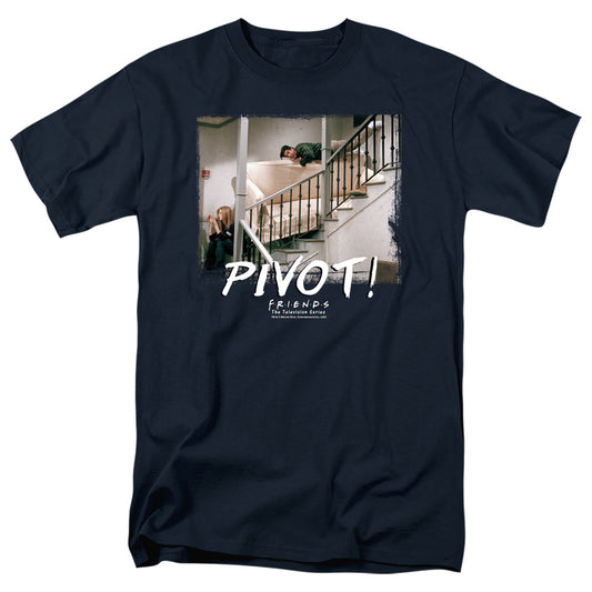 FRIENDS : PIVOT S\S ADULT 18\1 Navy 2X