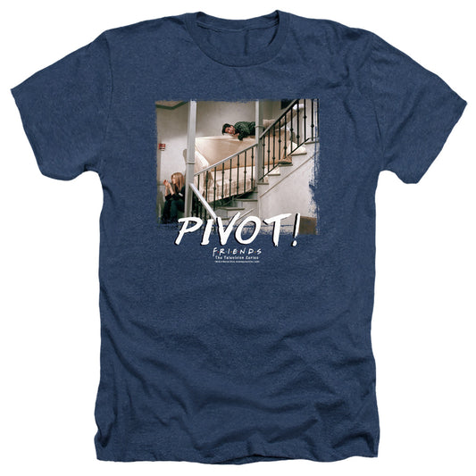 FRIENDS : PIVOT ADULT HEATHER Navy 2X