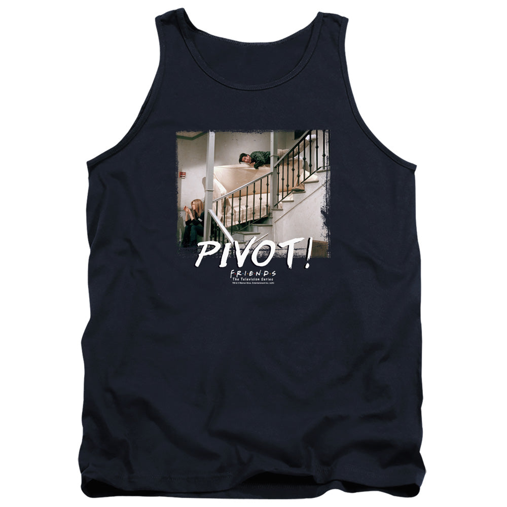 FRIENDS : PIVOT ADULT TANK Navy MD