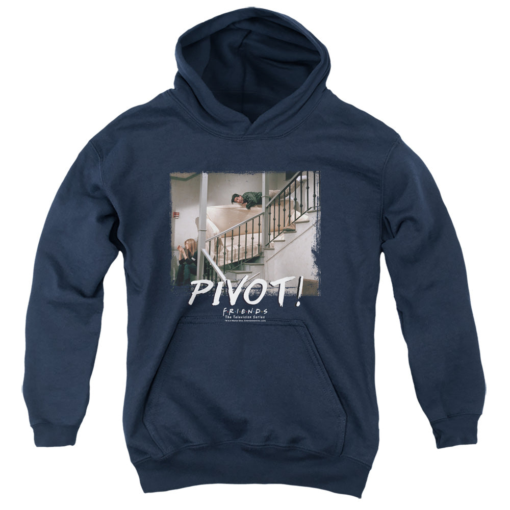 FRIENDS : PIVOT YOUTH PULL OVER HOODIE Navy LG