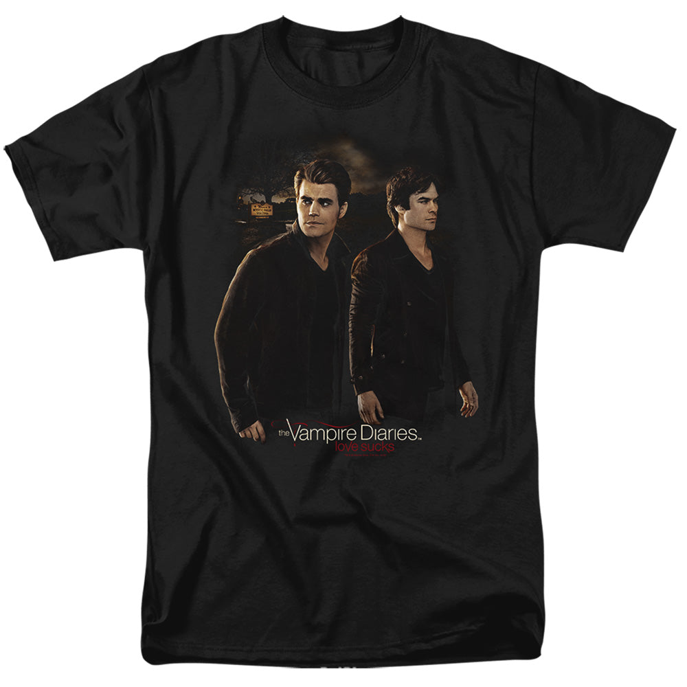 VAMPIRE DIARIES : BROTHERS S\S ADULT 18\1 Black 2X