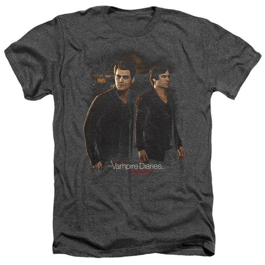 VAMPIRE DIARIES : BROTHERS ADULT HEATHER Black 3X