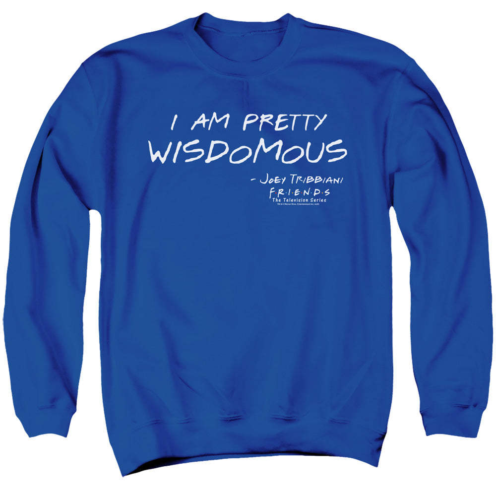 FRIENDS : WISDOMOUS ADULT CREW SWEAT Royal Blue 2X