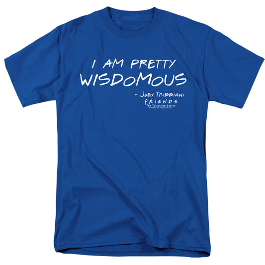 FRIENDS : WISDOMOUS S\S ADULT 18\1 Royal Blue 2X