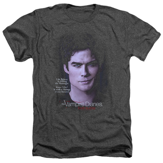 VAMPIRE DIARIES : MESSENGER ADULT HEATHER Black 2X