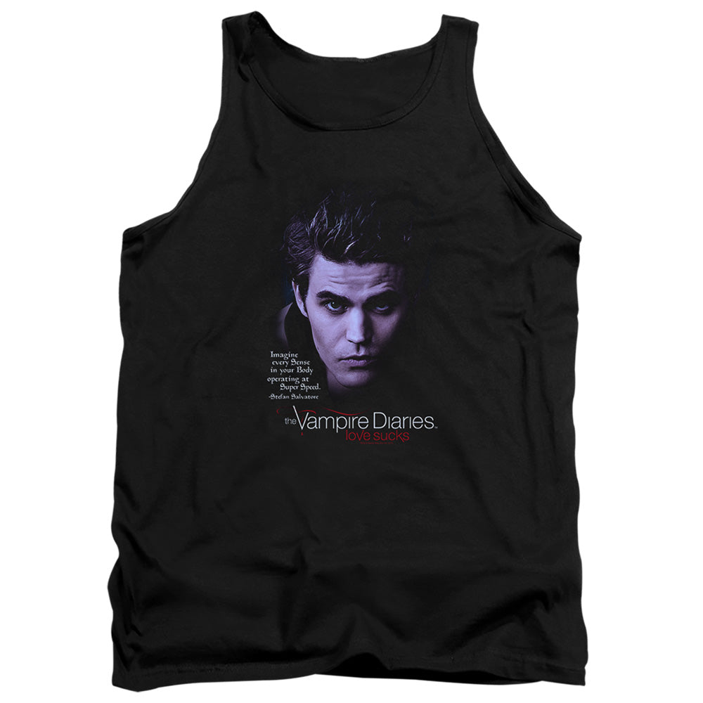 VAMPIRE DIARIES : SENSE YOUR BODY ADULT TANK Black LG