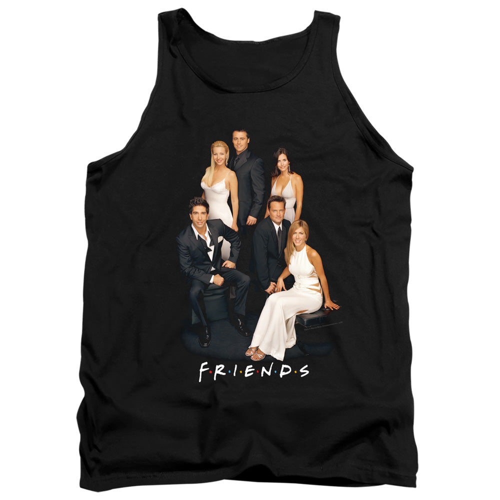 FRIENDS : CLASSY ADULT TANK Black LG