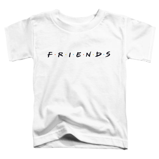 FRIENDS : LOGO TODDLER SHORT SLEEVE White XL (5T)