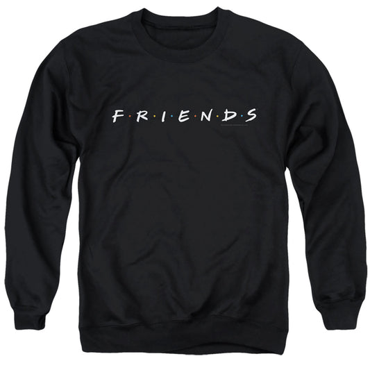 FRIENDS : LOGO ADULT CREW SWEAT Black MD