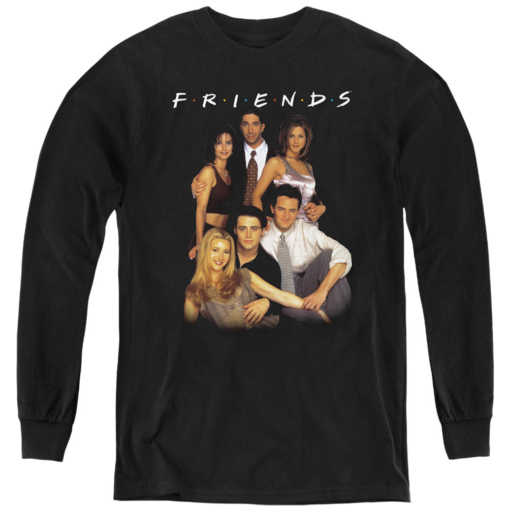 FRIENDS : STAND TOGETHER L\S YOUTH Black XL