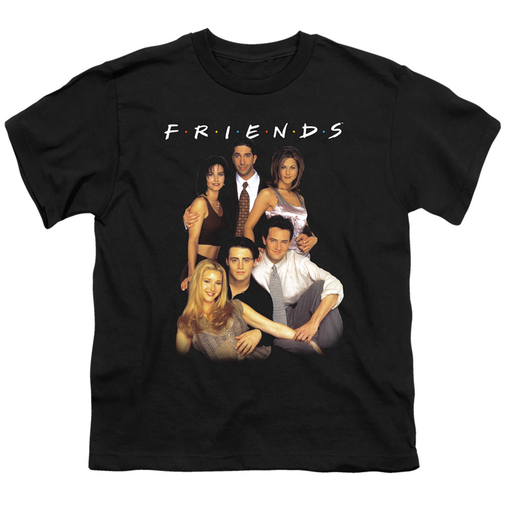 FRIENDS : STAND TOGETHER S\S YOUTH 18\1 Black XL